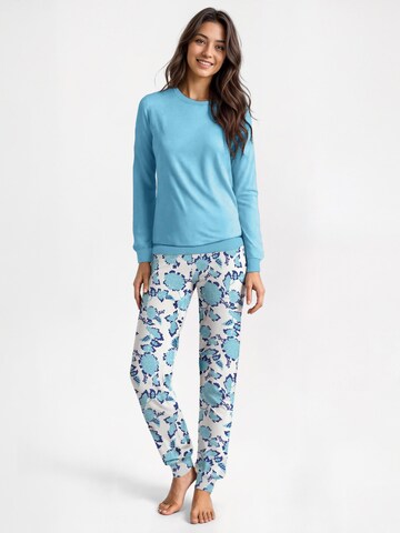 CALIDA Pyjama 'Daylight Dreams'‌ in Blau
