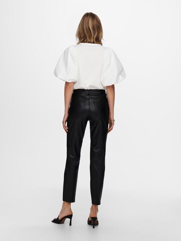 Coupe slim Pantalon ONLY en noir