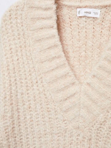 MANGO TEEN Sweter 'Pico' w kolorze beżowy