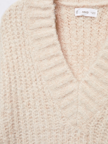 MANGO TEEN Sweater 'Pico' in Beige