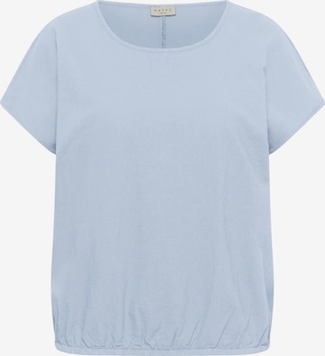 KAFFE CURVE - Blusa 'KCnana' em azul: frente