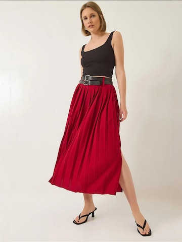 Gonna di Bianco Lucci in rosso