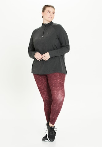 Q by Endurance Skinny Athletic Pants in Red