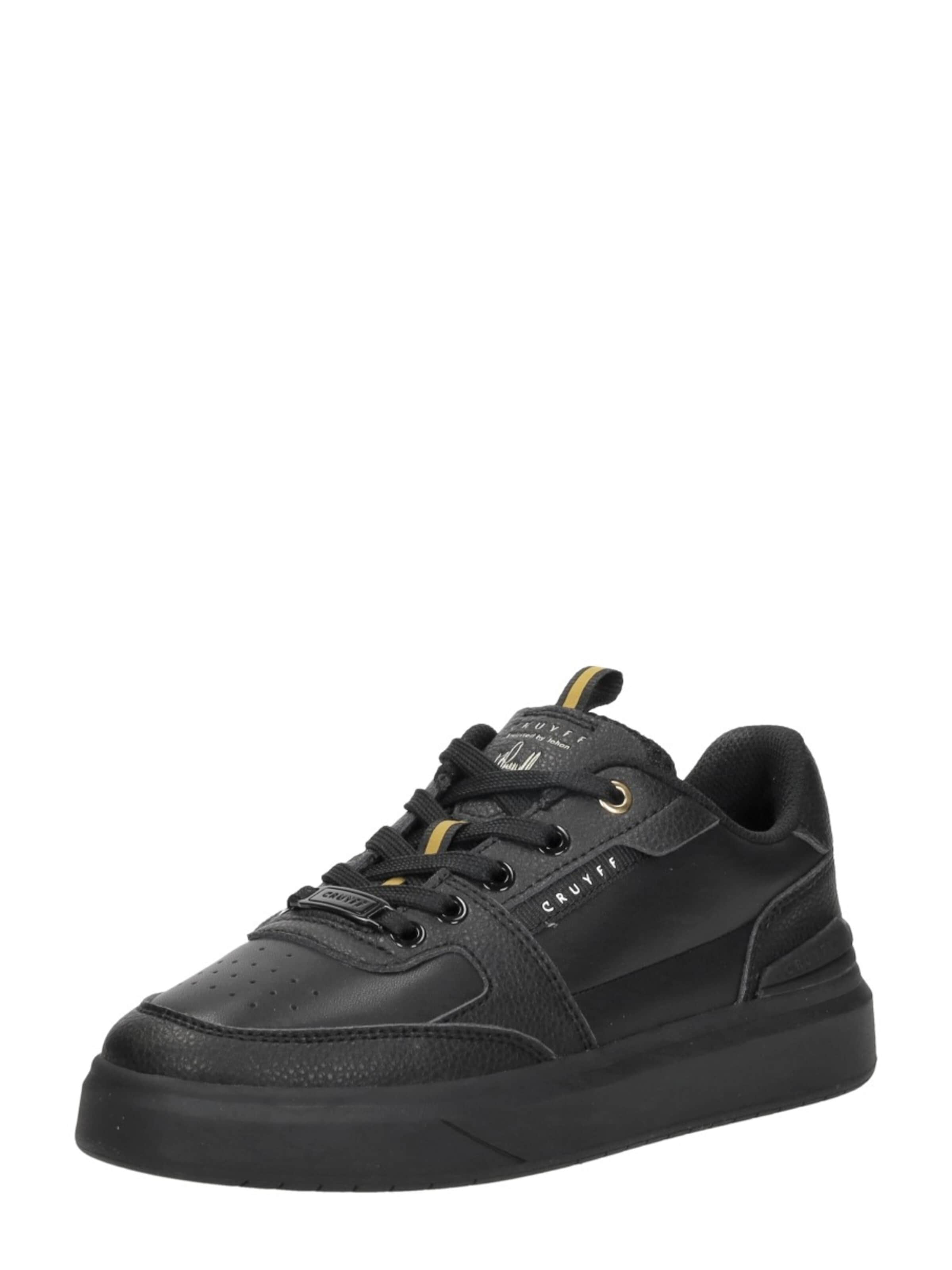 Cruyff Sneakers 'Endorsed Tennis' in Zwart: voorkant