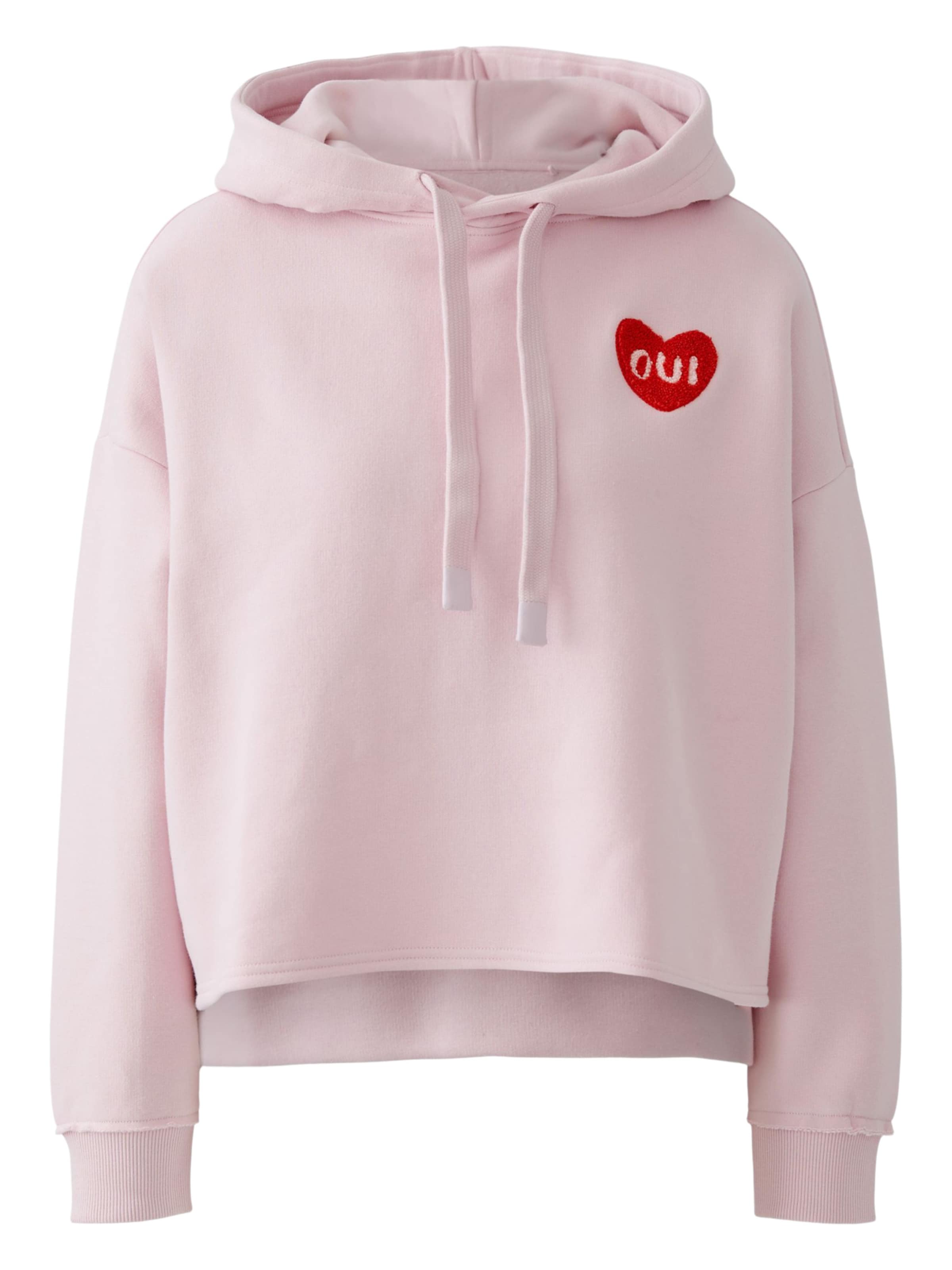 OUI Sweatshirt in Pink: front