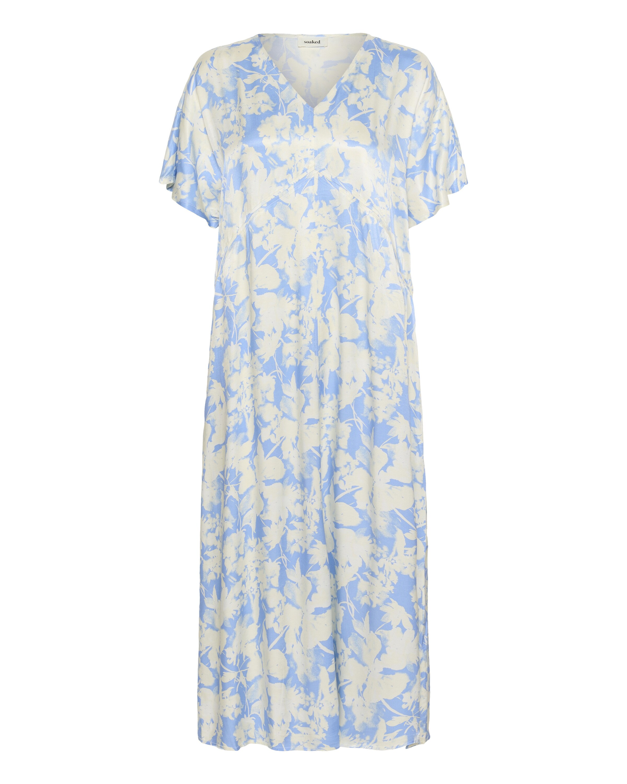 SOAKED IN LUXURY Kjole 'Becca' i blå: forside