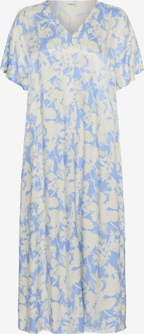 SOAKED IN LUXURY Jurk 'Becca' in Blauw: voorkant