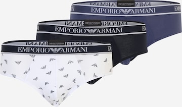 Emporio Armani Püksikud, värv sinine: eest vaates