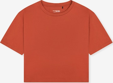 Chemise de nuit 'Mix Relax' SCHIESSER en orange : devant