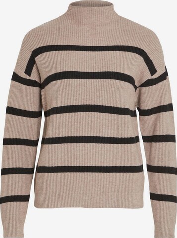 VILA Sweater in Brown: front