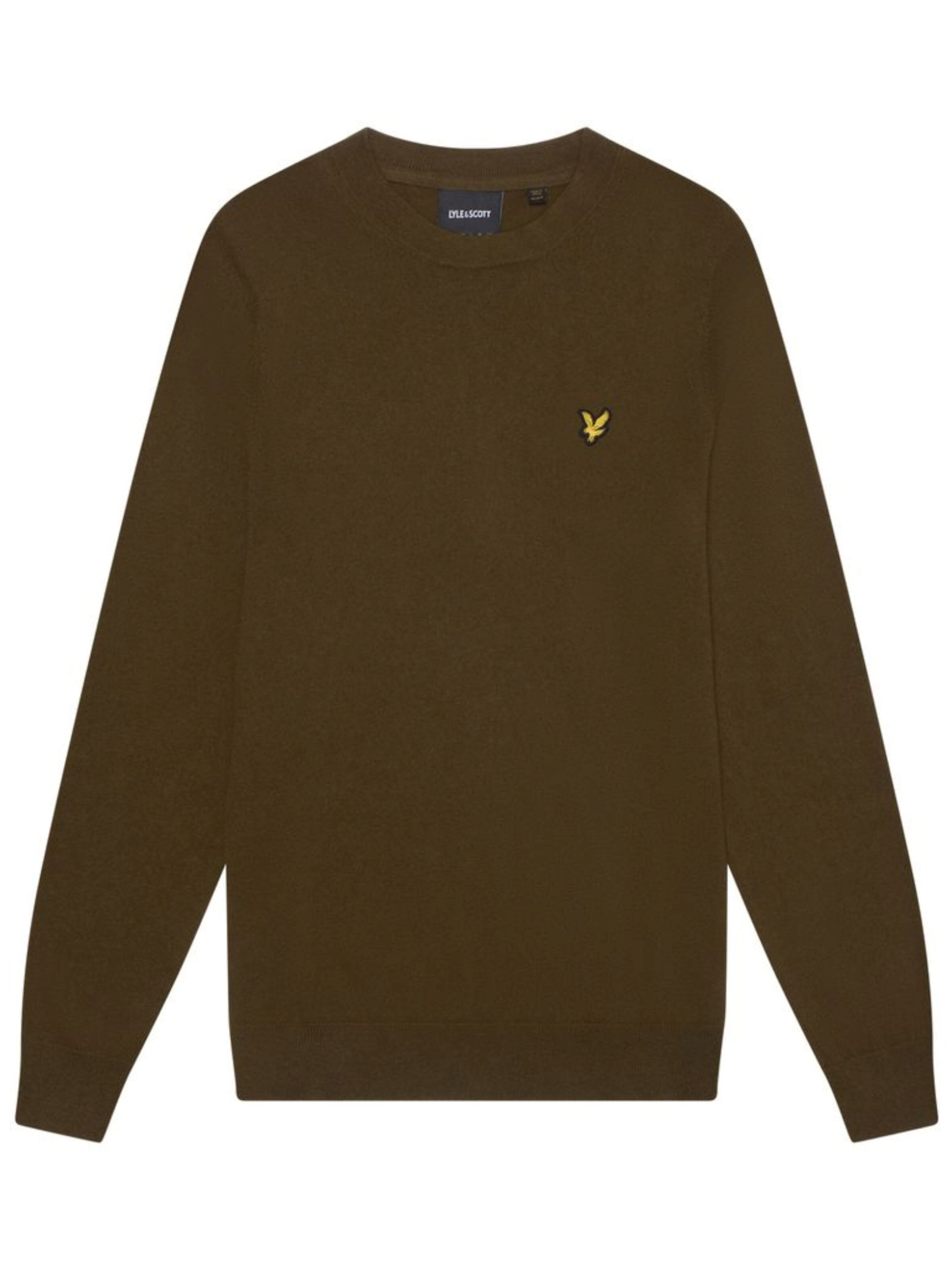 Pull-over Lyle & Scott en vert : devant