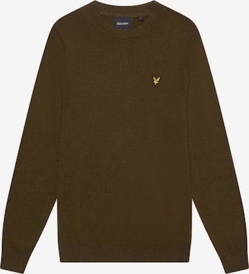 Pull-over Lyle & Scott en vert : devant
