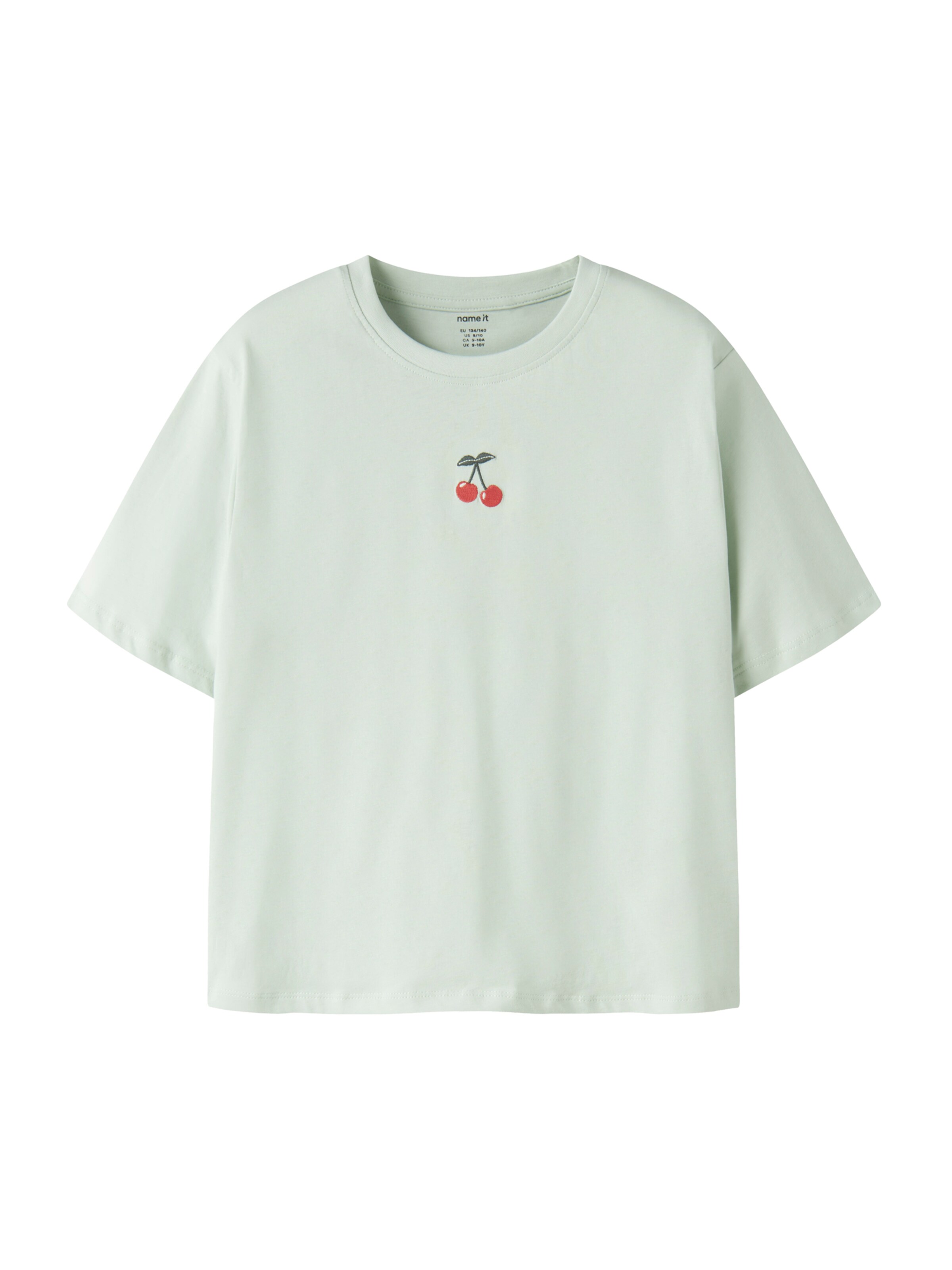 Maglietta 'NKFVICTORIA' di NAME IT in verde: frontale