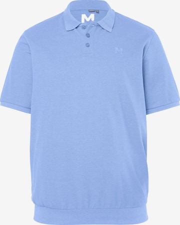 Men Plus Shirt in Blau: Vorderseite