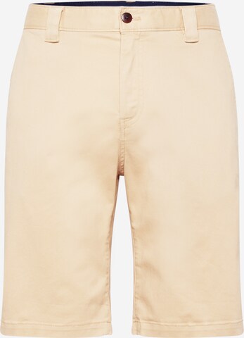 Pantalon chino 'Scanton' Tommy Jeans en beige : devant