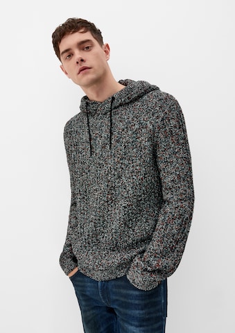 Sweat-shirt QS en mélange de couleurs : devant