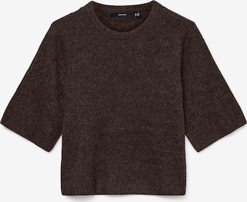 Pull-over 'VMBOOM' VERO MODA en marron : devant