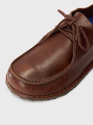 BIRKENSTOCK Μοκασίνι 'Utti Lace LENA' σε καφέ