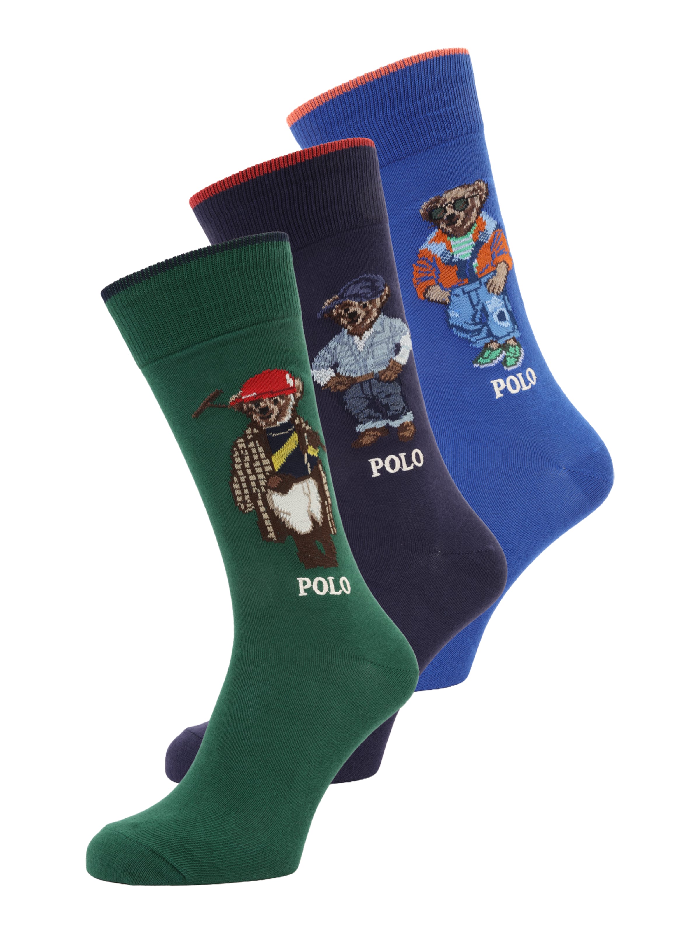 Polo Ralph Lauren Socks in Blue: front