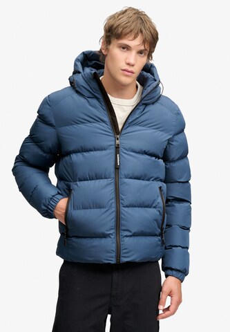 Superdry & Co Jacke in Blau: Vorderseite