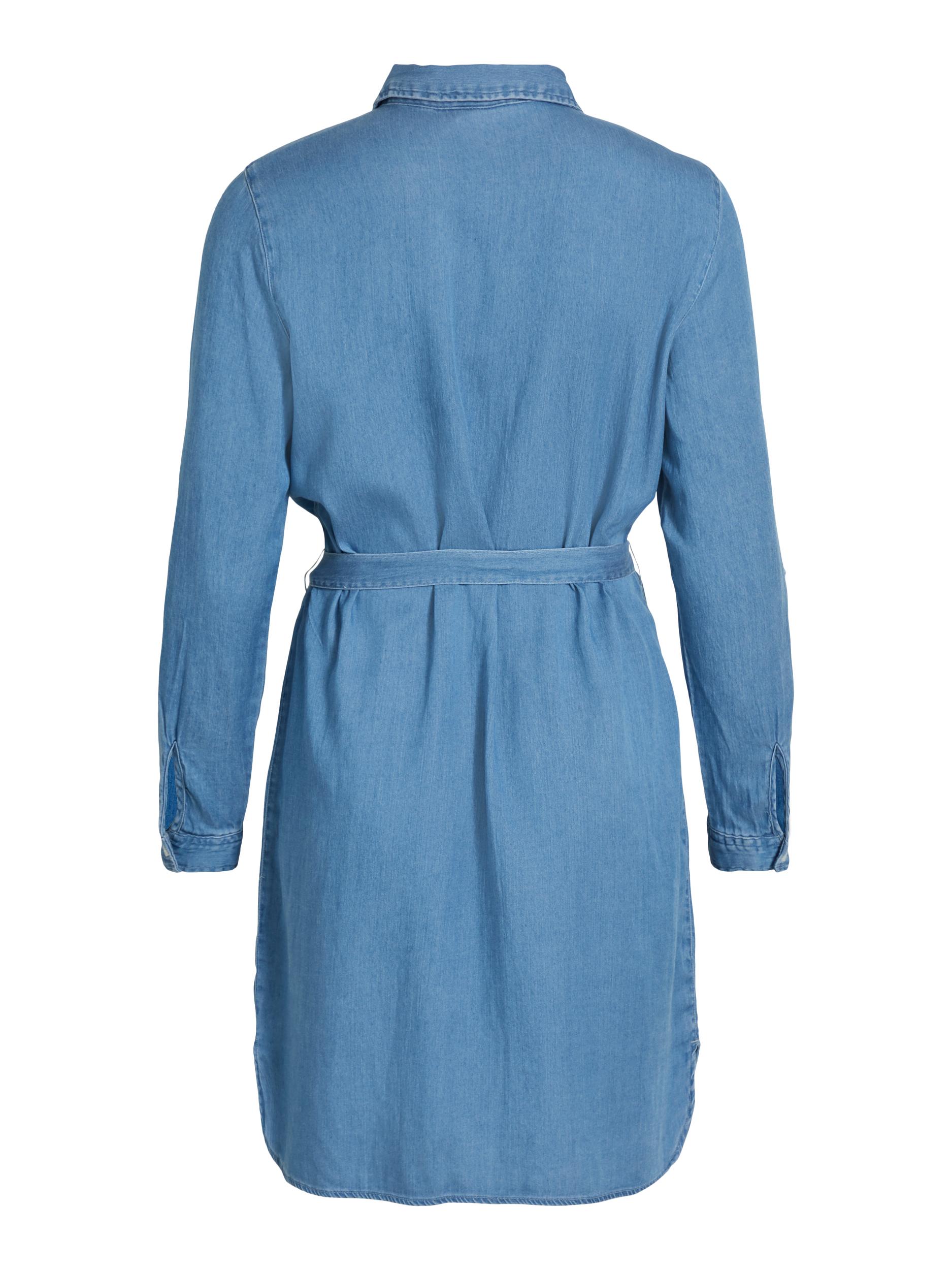 VILA Kleid Bista in Blau 
