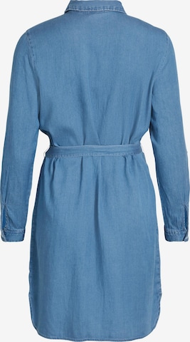 VILA Sukienka koszulowa 'Bista' w kolorze niebieski