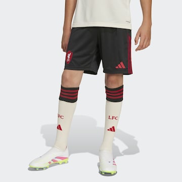Regular Pantalon de sport 'Liverpool FC 25/26' ADIDAS PERFORMANCE en noir : devant