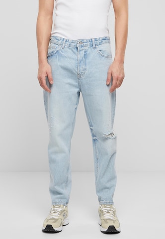 2Y Premium Tapered Jeans in Blau