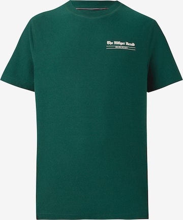 T-Shirt 'Herald' TOMMY HILFIGER en vert : devant