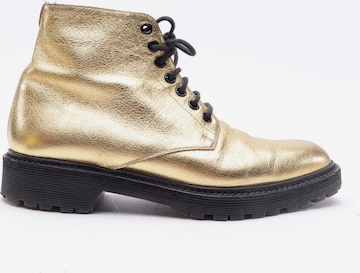 Saint Laurent Stiefeletten 36 in Silber: predná strana