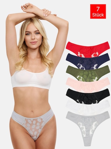 Tazzio String 'F915' in Mischfarben: Vorderseite