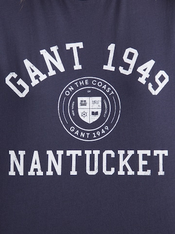 GANT - Camiseta en azul
