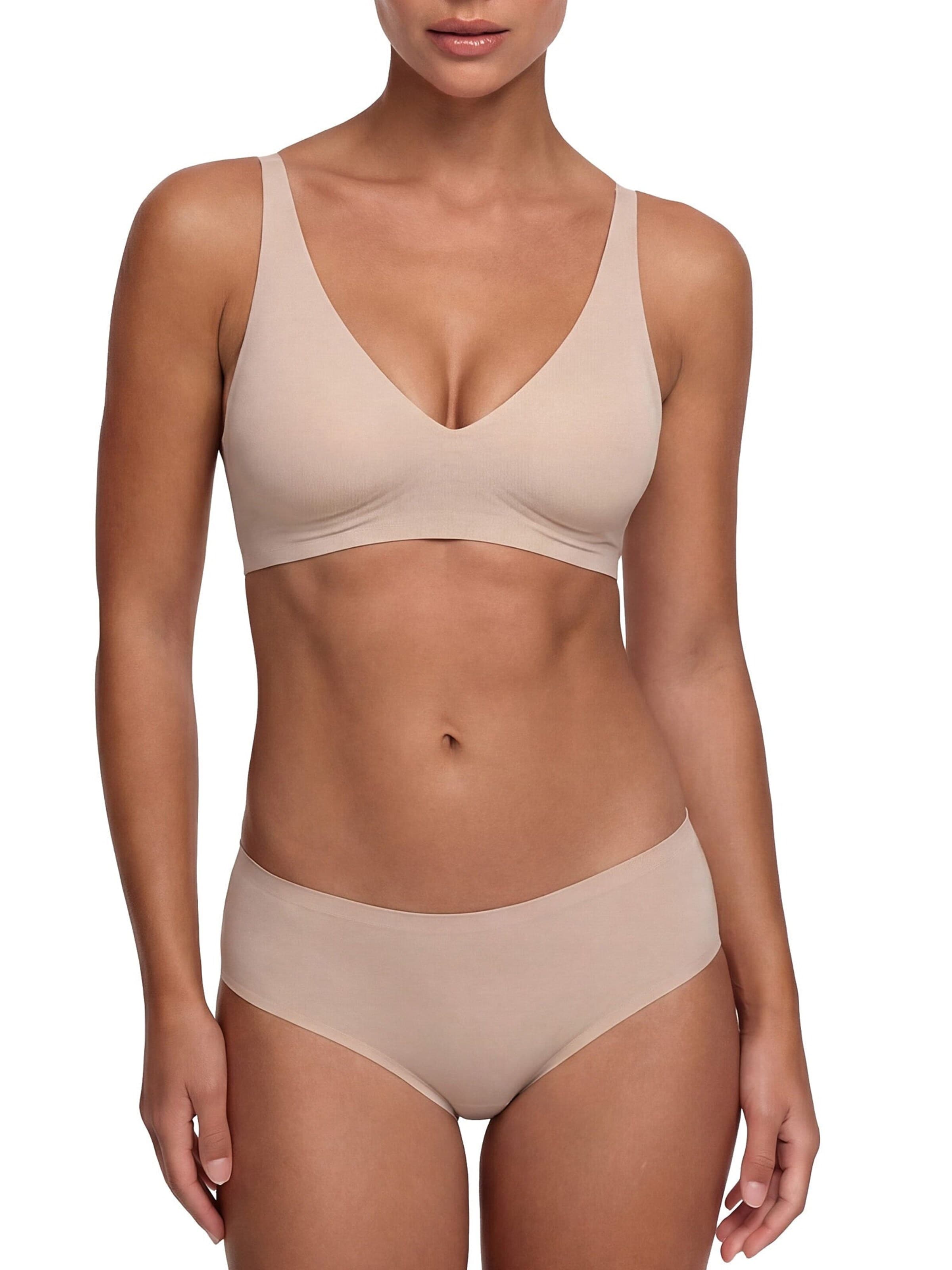 cfab (formerly creamy fabrics) Push-up BH 'Comfort Push-Up BH' in Beige
