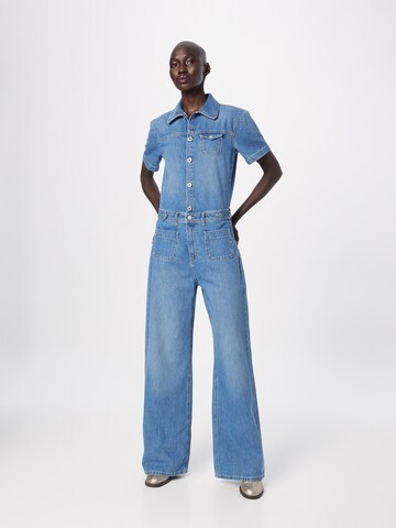 Pepe Jeans Jumpsuit 'EVELYN' in Blauw: voorkant