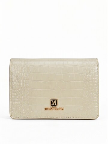 Borsa a spalla 'Borsa a Spalla Nicole Bruno Magli Ecopelle Texture Coccodrillo' di Bruno Magli in bianco: frontale