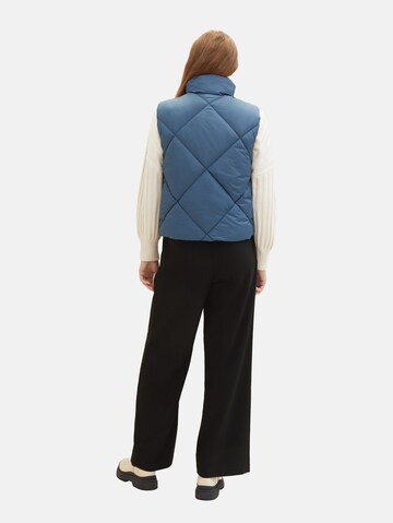 Gilet TOM TAILOR en bleu