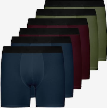 SNOCKS Boxershorts in Blau: Vorderseite