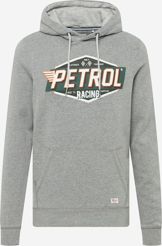 Petrol Industries Sweatshirt in Grijs: voorkant