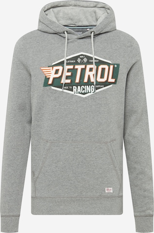 Petrol Industries Sweatshirt in Grey: front