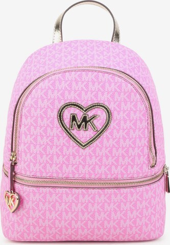 Michael Kors Kids - Mochila en rosa: frente