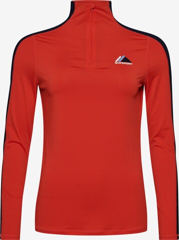Superdry Base Layer in Red: front