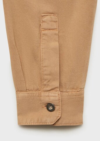 MANGO MAN Regular Fit Hemd 'Jay' in Beige
