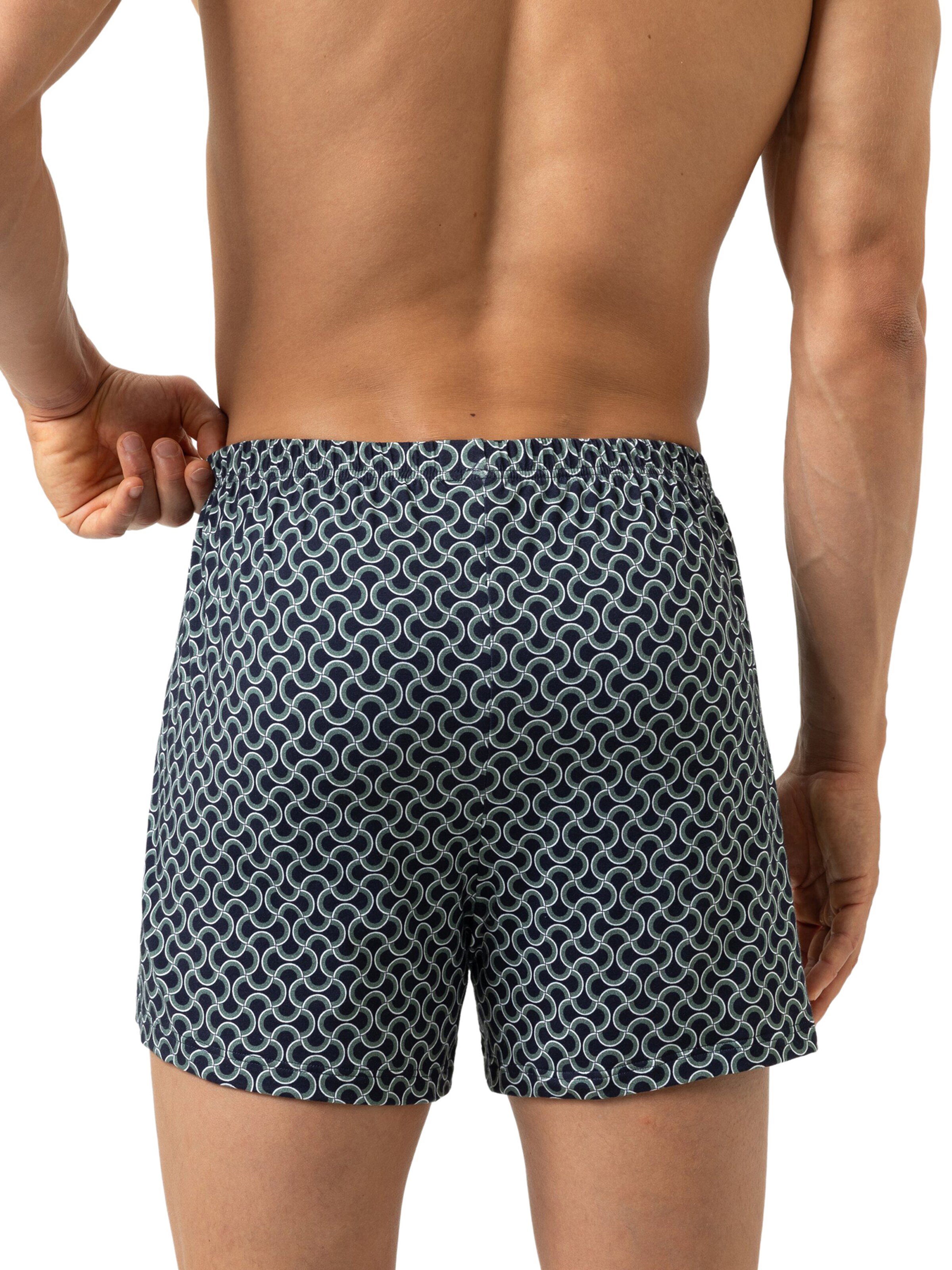 Mey Boxer shorts 'Curves' in Blue