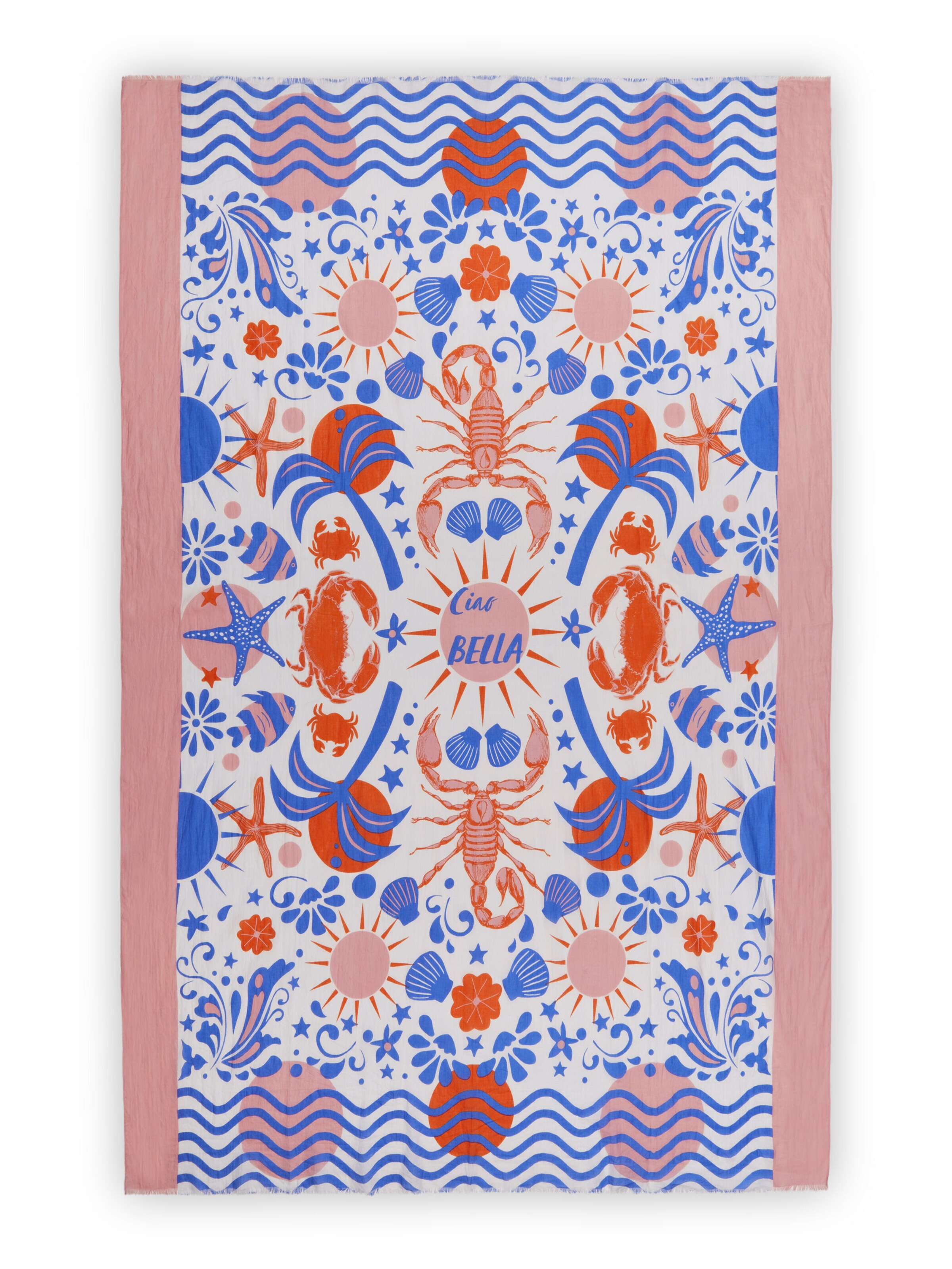 Foulard CODELLO en blanc : devant