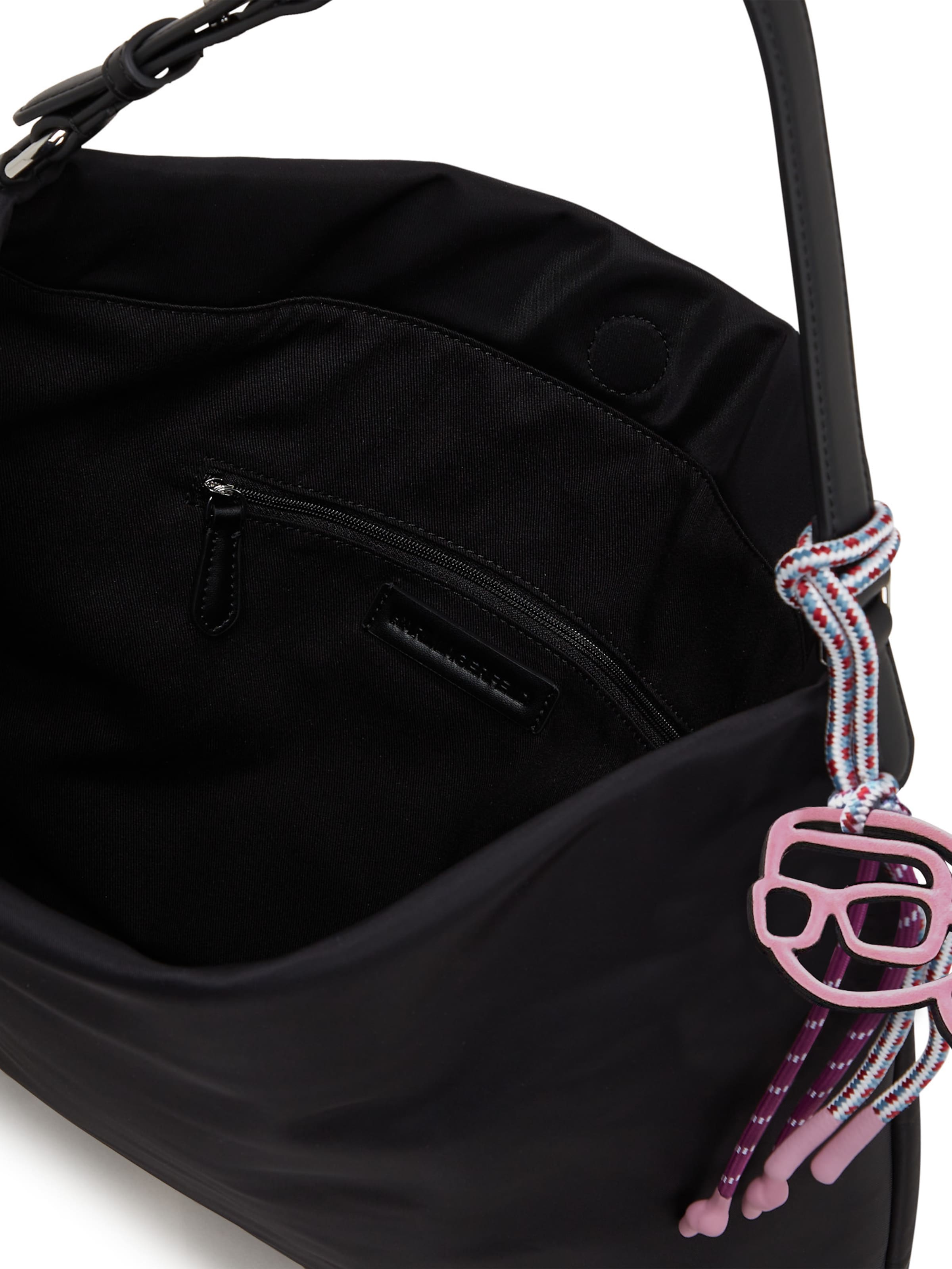 Karl Lagerfeld Torba za čez ramo | črna barva