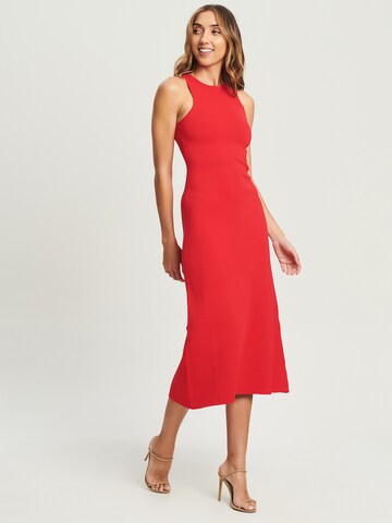 Tussah Dress 'HARLOW' in Red