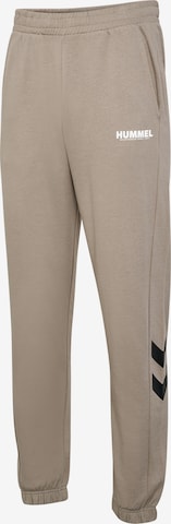 Tapered Pantaloni sportivi di Hummel in grigio