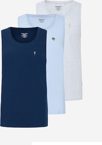 BLEND Shirt ' BHEmbo 3 Pack ' in Blue: front