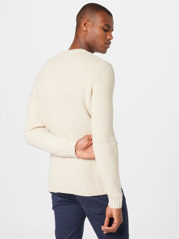 TOM TAILOR Pullover in Beige