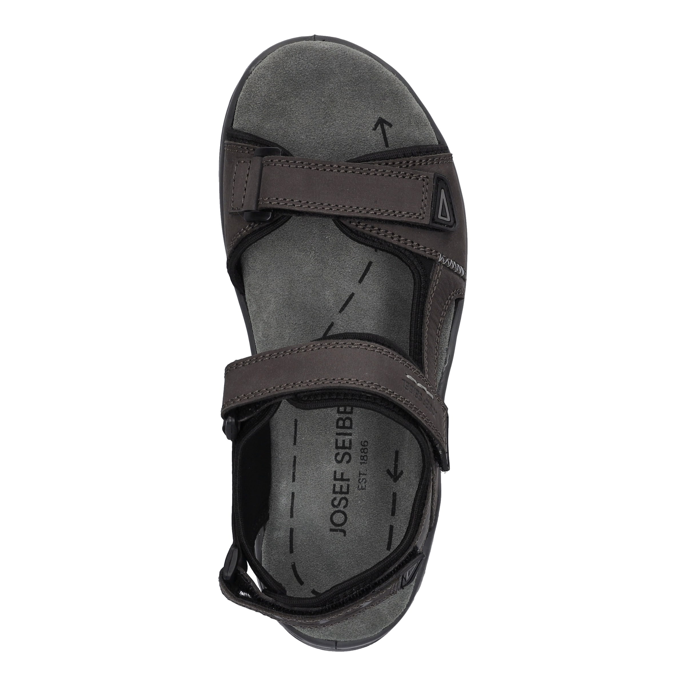 JOSEF SEIBEL Trekkingsandale in Schwarz